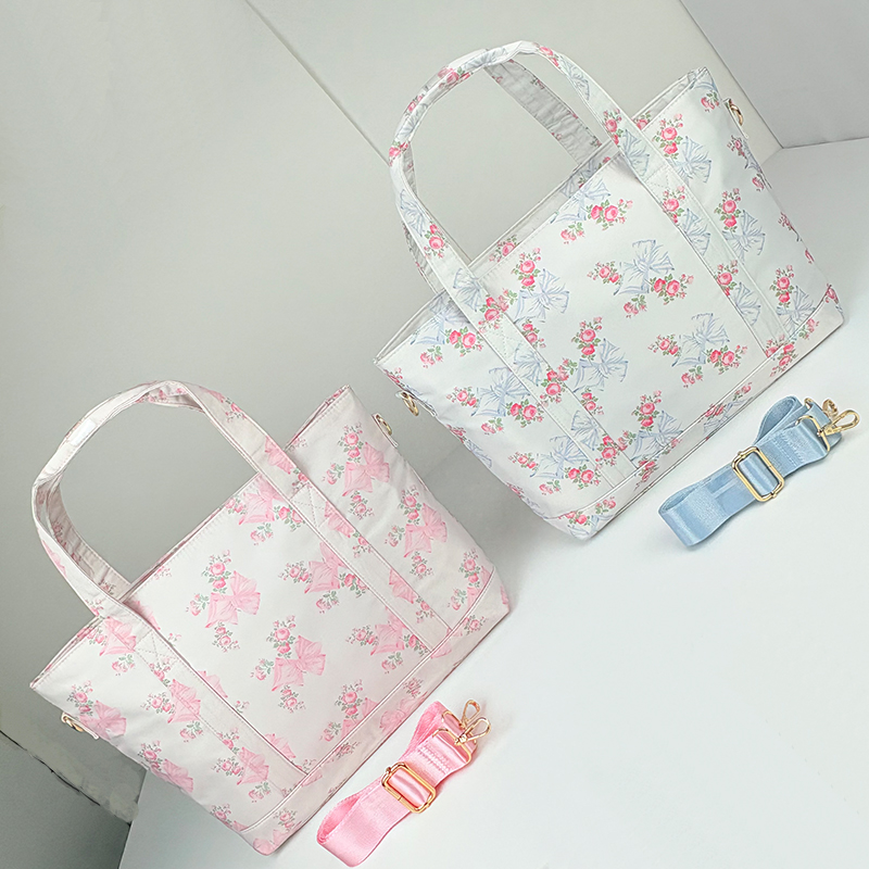 Luxury Bags Tote - Fashion Floral Printed Tote Bag For