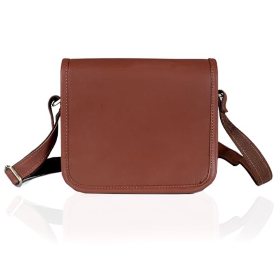 Laptop Bag Leather 15 - 15 Inch Leather Full Flap Messenger