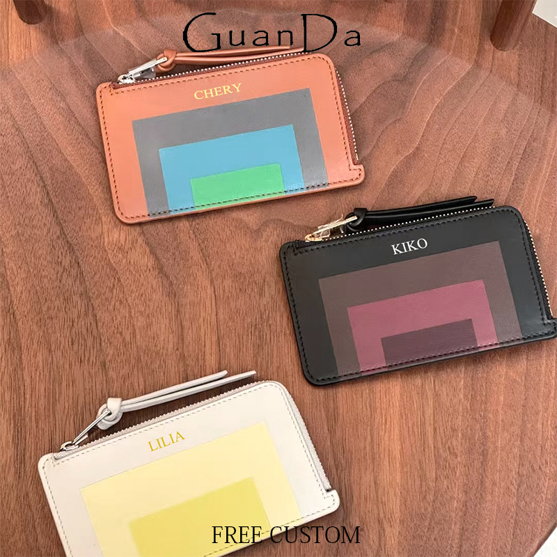 Luxury Bags Name For Women - Custom Name Fashion Card Wallet For