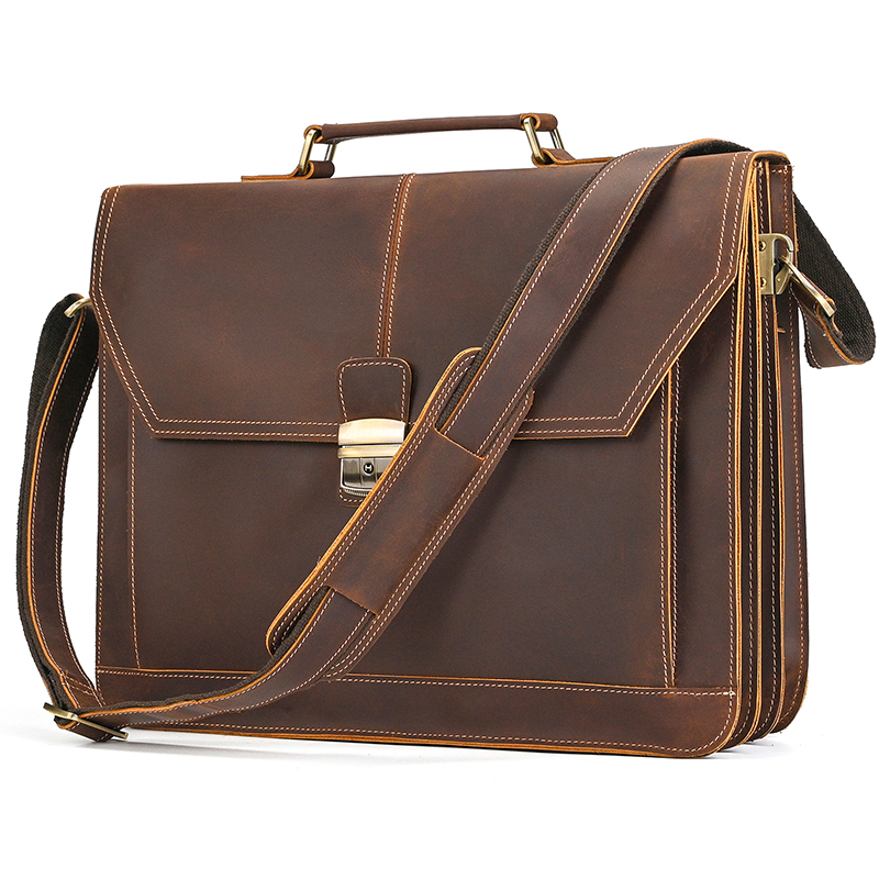 Laptop Bag Leather 15 - High Quality Laptop Briefcase Bag For
