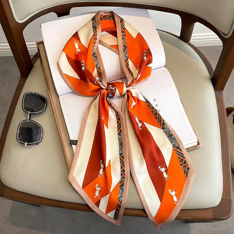 Luxury Bags For Summer - Luxury Design Long Silk Scarf Women