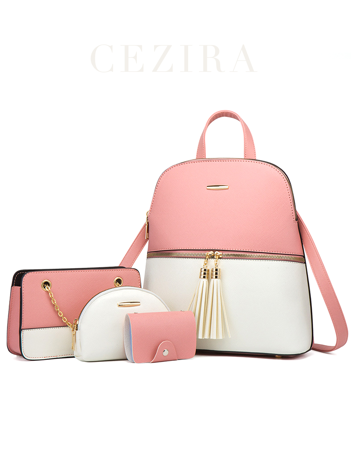 Luxury High Quality Bags - 4 PCS Bags Set Women's Fashion