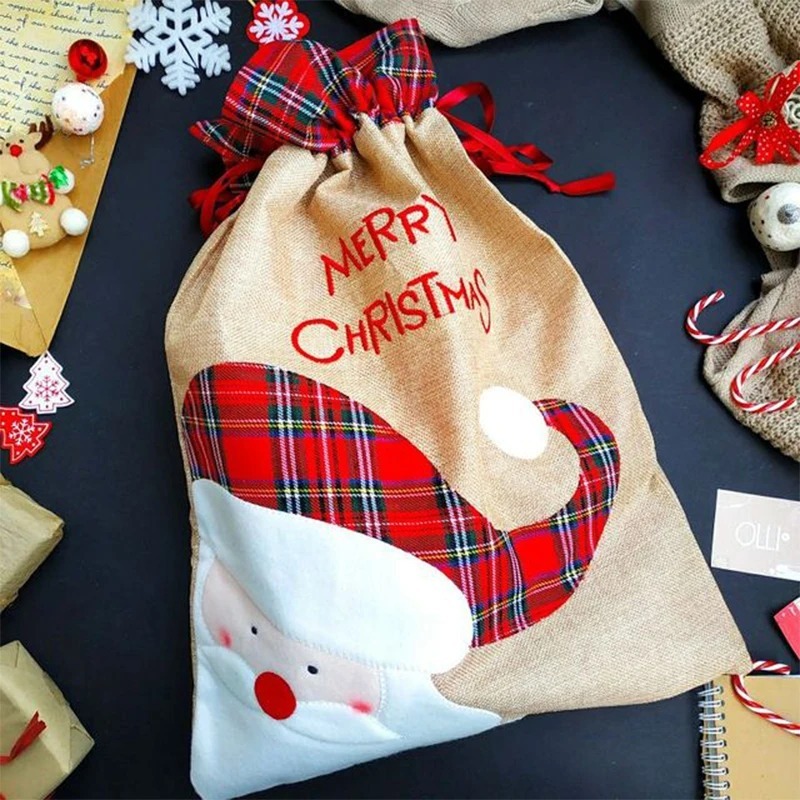 Luxury Xmas Bags - Large Luxury Christmas Gift Bag Handmade