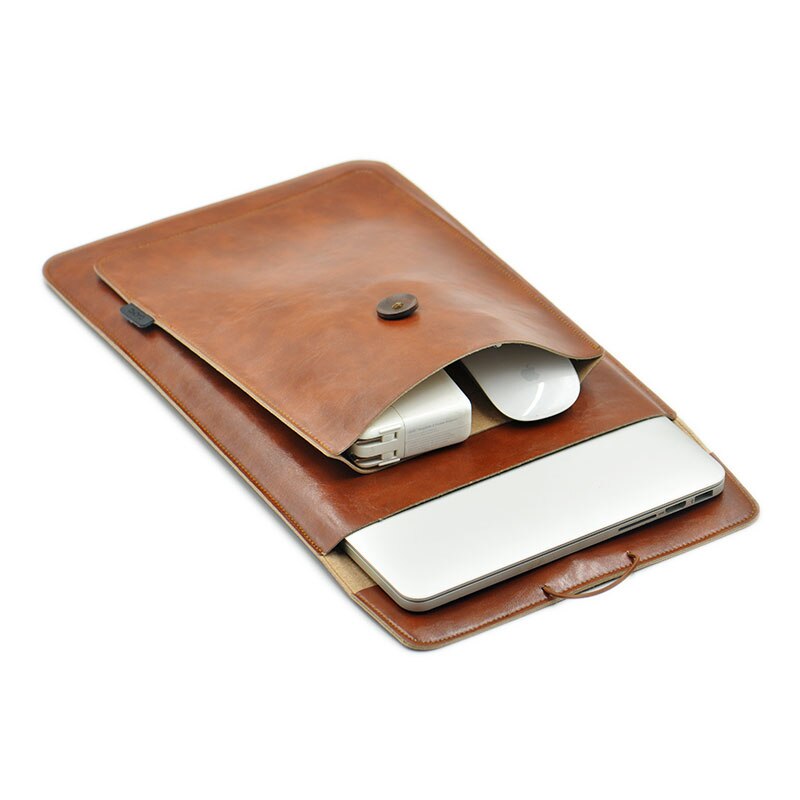 Double Layer High 15.6 Inch La - đánh giá và giá Laptop Bag Leather 15