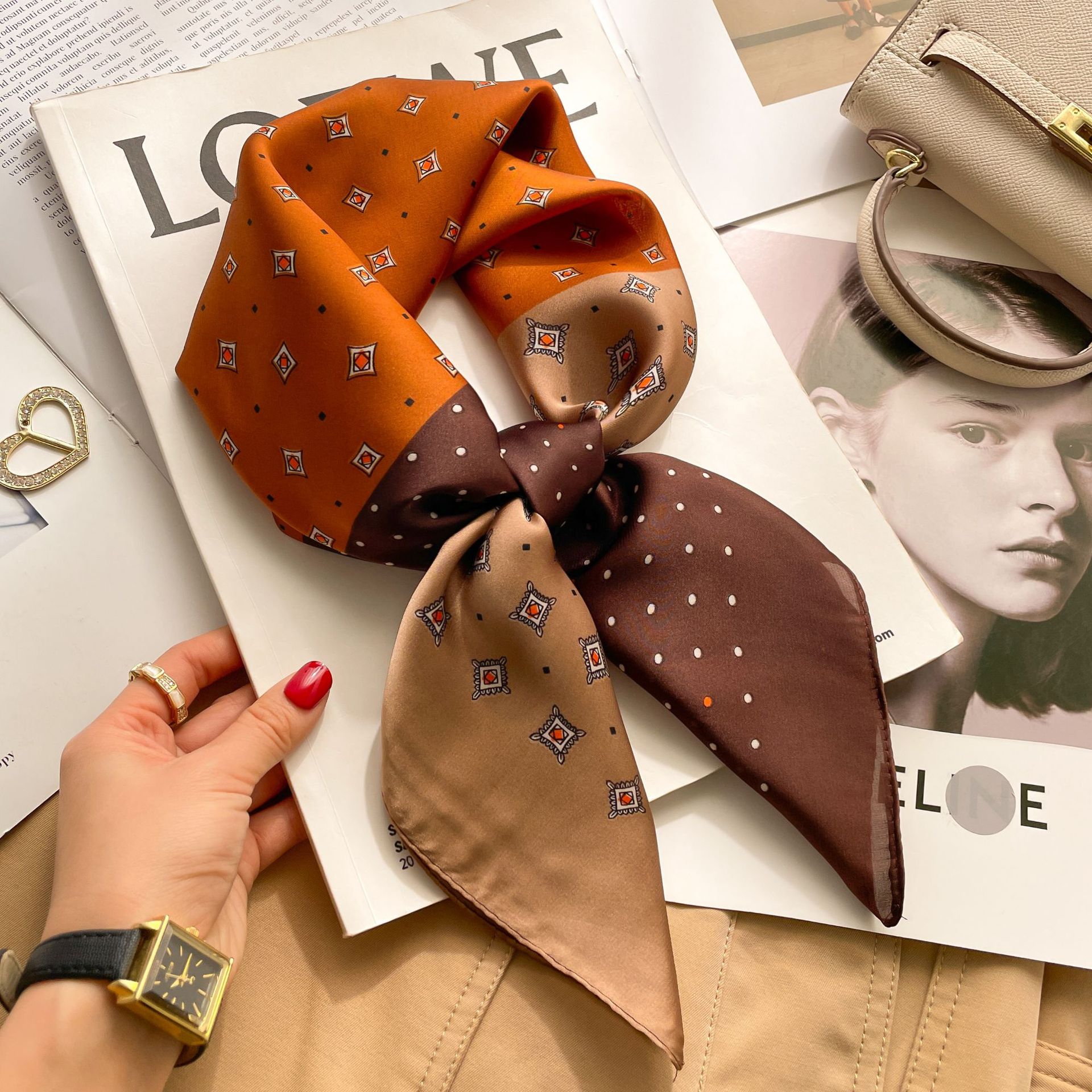 2025 Luxury Fashion Print 70*7 - đánh giá và giá Luxury Bags For Summer