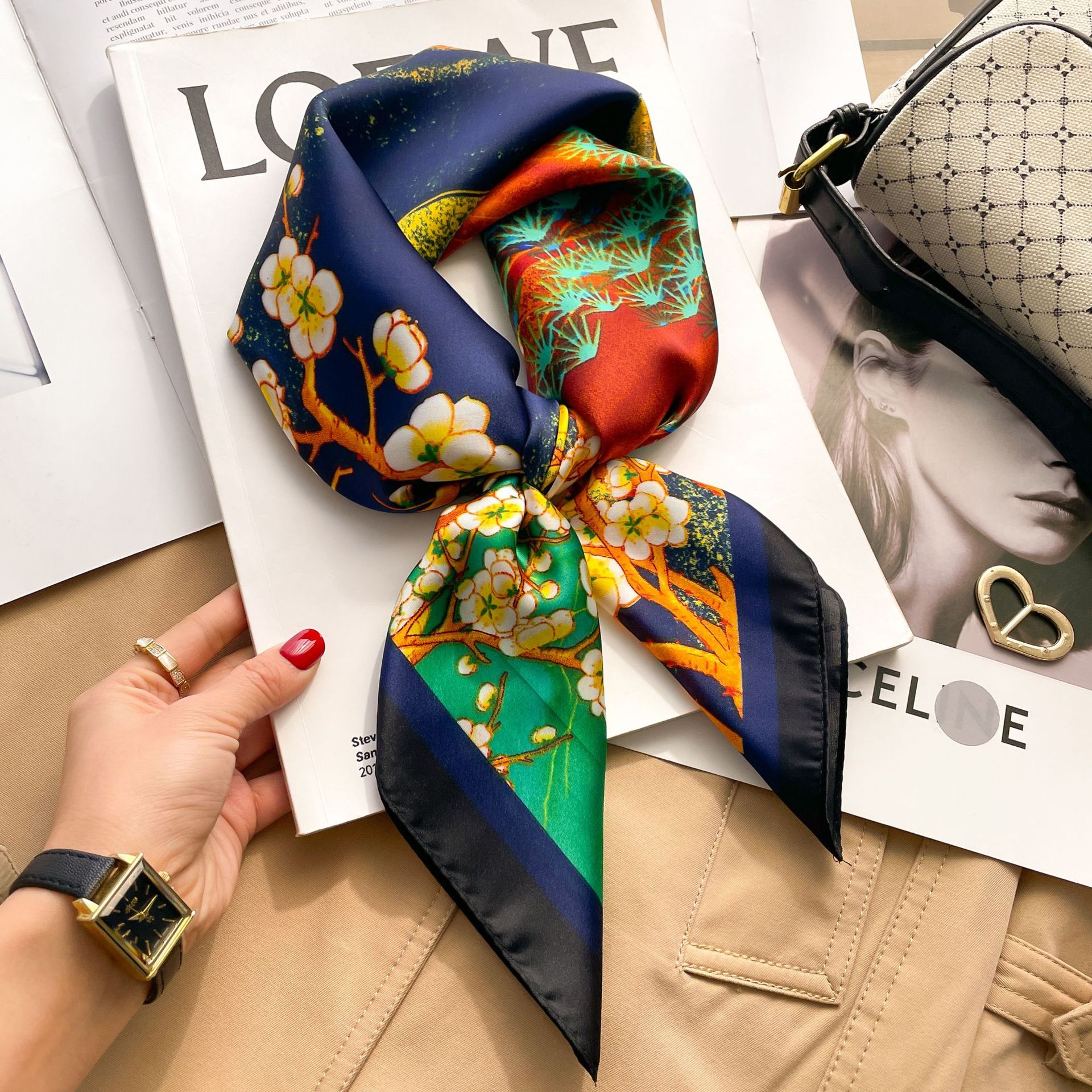 2025 Luxury Fashion Print 70*7 - đánh giá và giá Luxury Bags For Summer