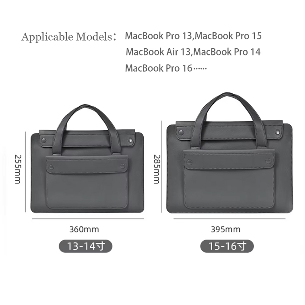 Laptop Bag Handbag Sleeve PU L - đánh giá và giá Laptop Bag Leather 15
