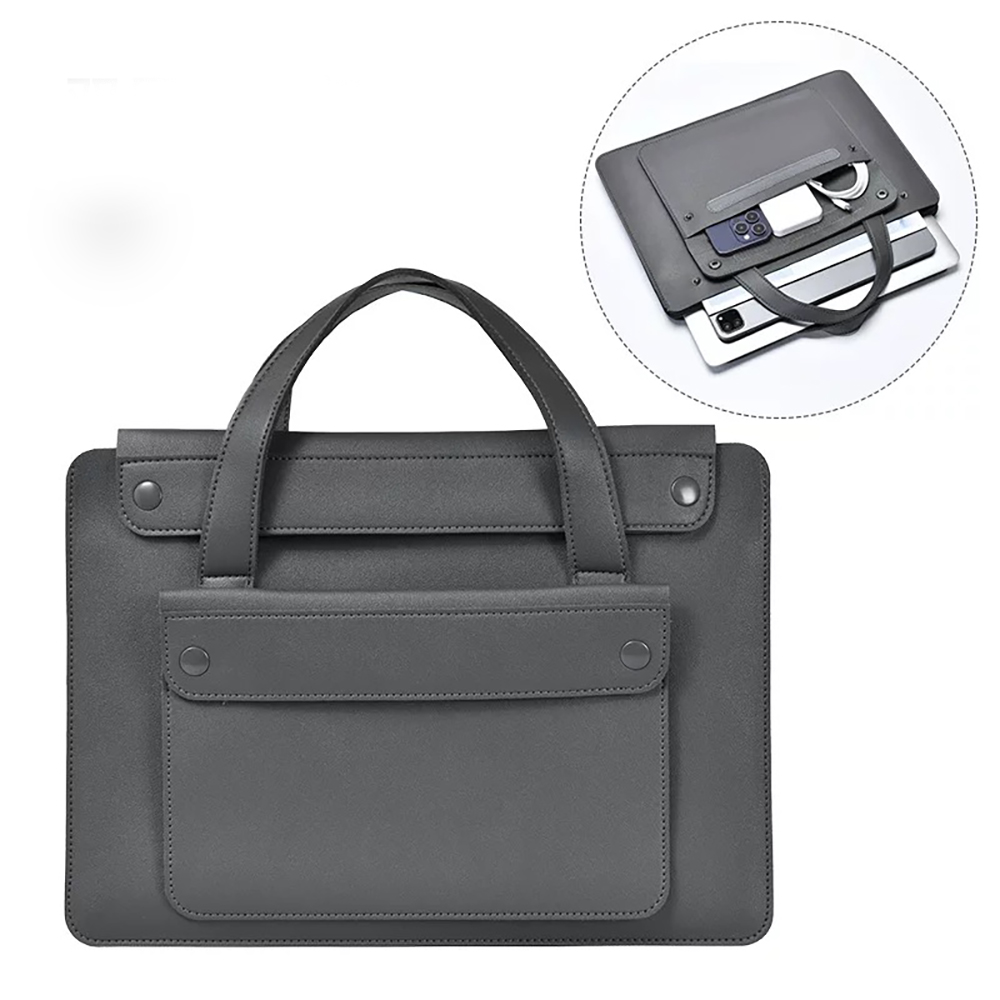 Laptop Bag Handbag Sleeve PU L - đánh giá và giá Laptop Bag Leather 15