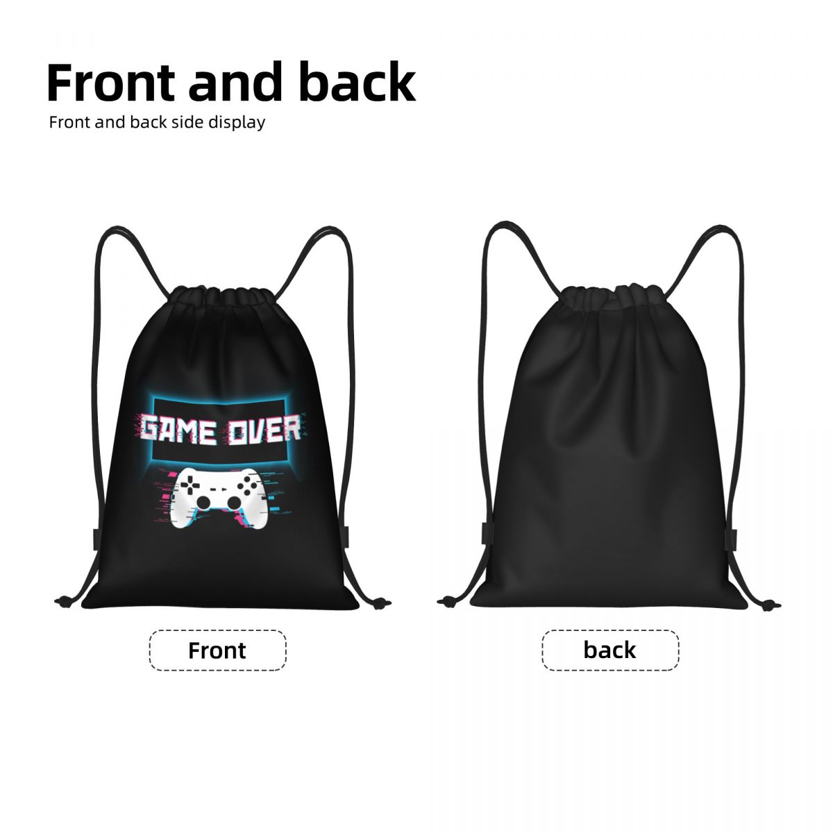 Custom Game Over Gaming Gamer  - đánh giá và giá Luxury Yoga Bags