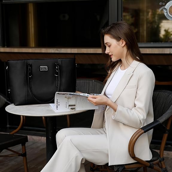 MOSISO Tote Bag for Women MacB - đánh giá và giá Laptop Bag Leather 15