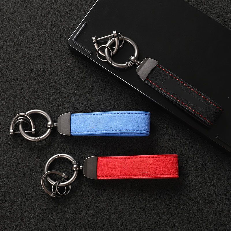 Suede Leather Car Keychain Hig - đánh giá và giá Luxury Xmas Bags