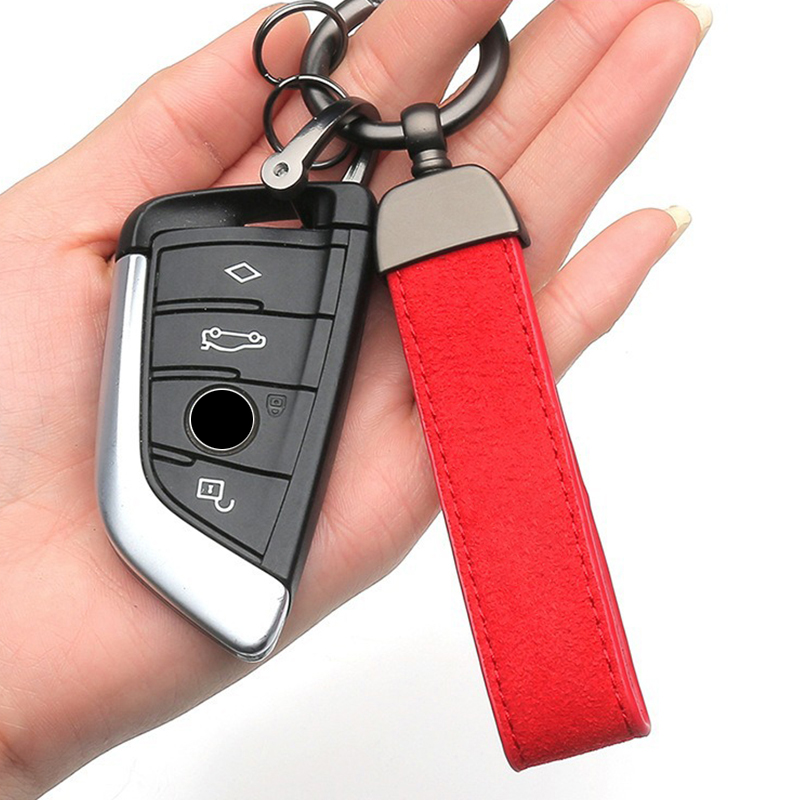 Suede Leather Car Keychain Hig - đánh giá và giá Luxury Xmas Bags