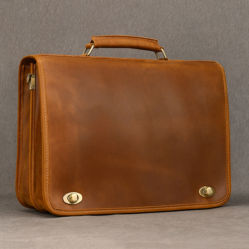 Customize Genuine Leather Lapt - đánh giá và giá Laptop Bag Leather 15