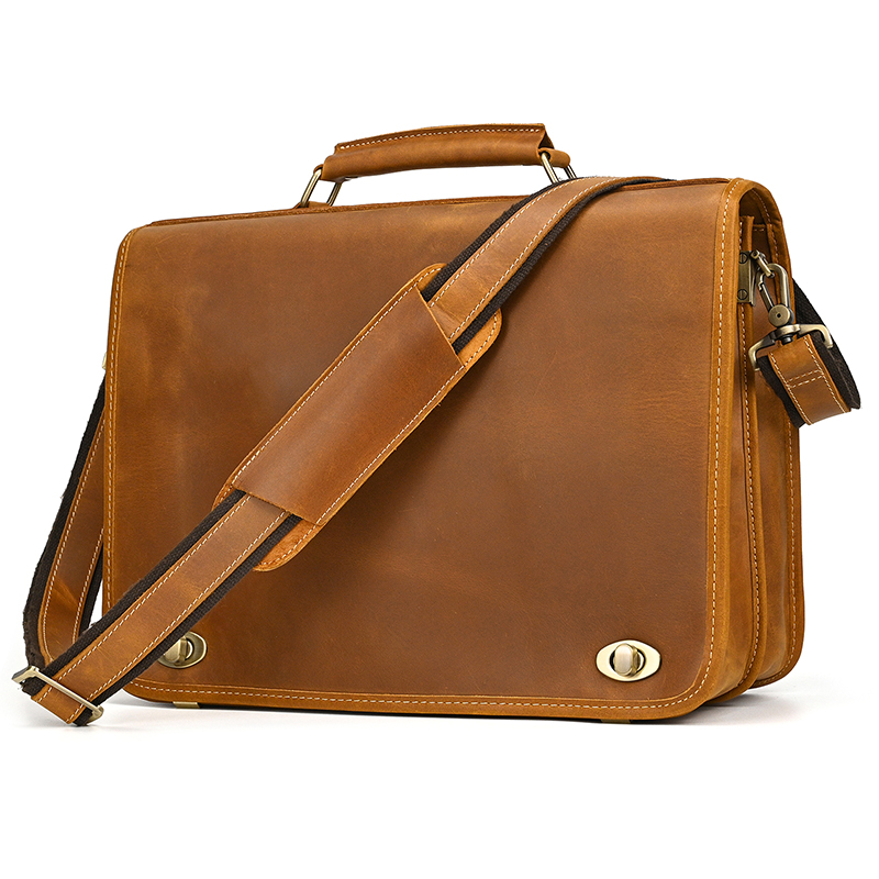 Customize Genuine Leather Lapt - đánh giá và giá Laptop Bag Leather 15