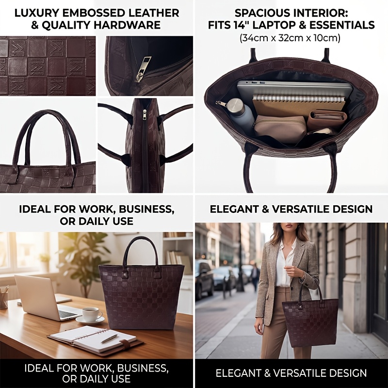 Light Luxury Deep Brown Quilte - đánh giá và giá Luxury Bags Tote