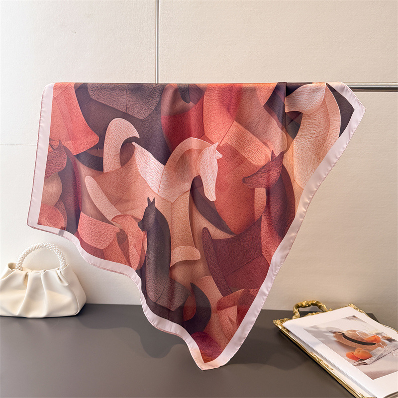 70cm Luxury Silk Square Scarf  - đánh giá và giá Luxury Bags For Summer