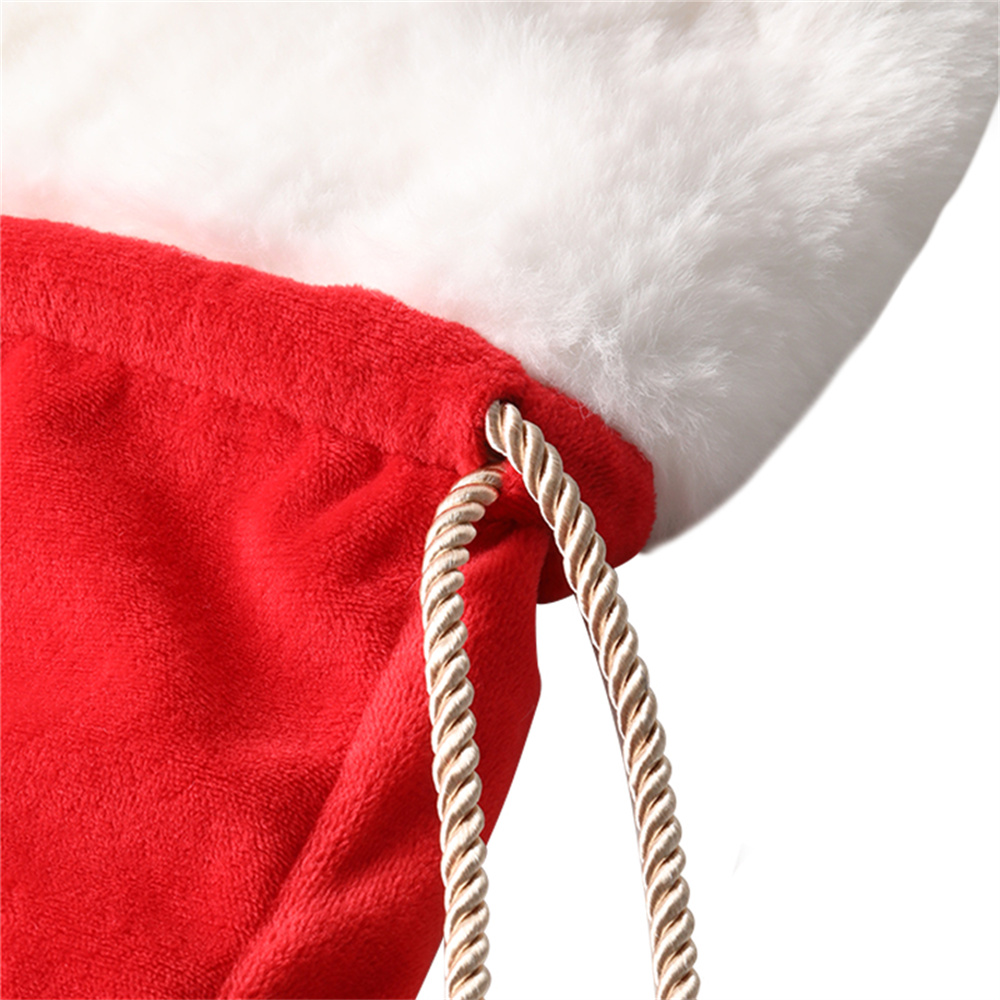 Plush Christmas Santa Sack Cor - đánh giá và giá Luxury Xmas Bags