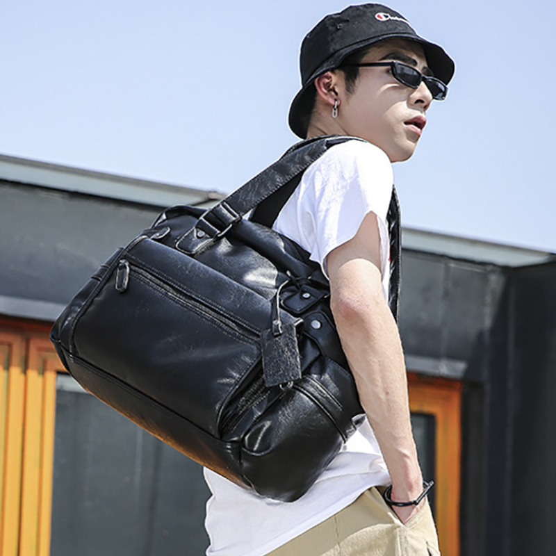 Men PU Leather Briefcase Top-H - đánh giá và giá Luxury Bags Tote