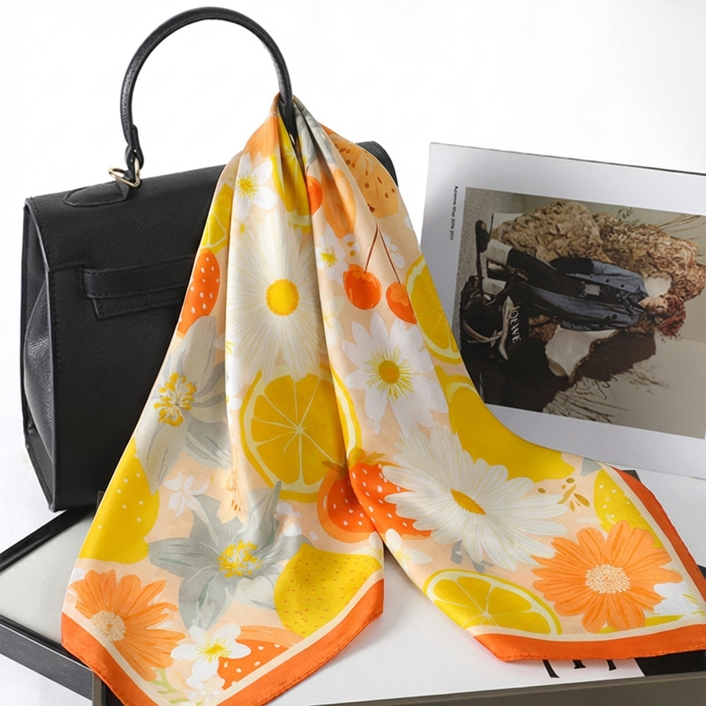 70*70cm Women Square Silk Scar - đánh giá và giá Luxury Bags Of 2026