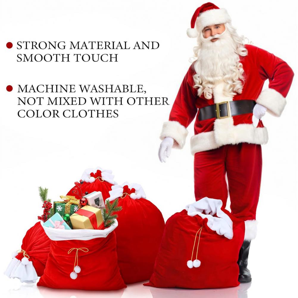 Drawstring Gift Pouches Luxury - đánh giá và giá Luxury Xmas Bags