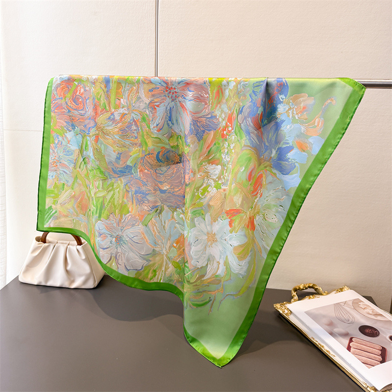 70*70cm Silk Square Scarf Wome - đánh giá và giá Luxury Bags For Summer