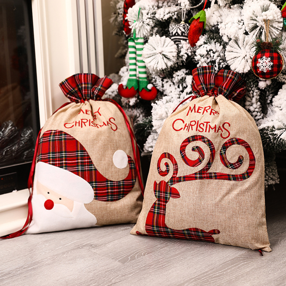 Large Christmas Gift Bag Draws - đánh giá và giá Luxury Xmas Bags