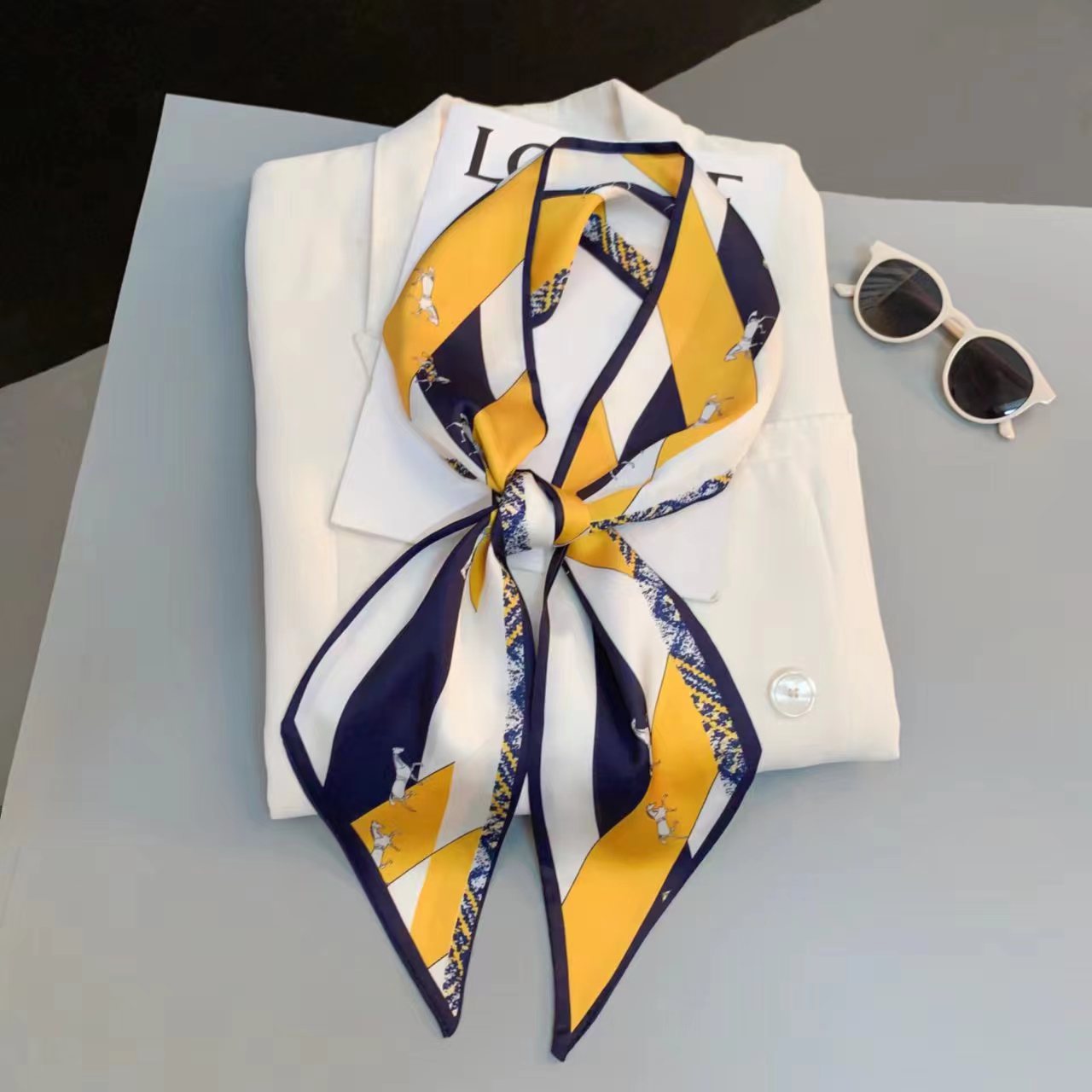 Luxury Design Long Silk Scarf  - đánh giá và giá Luxury Bags For Summer