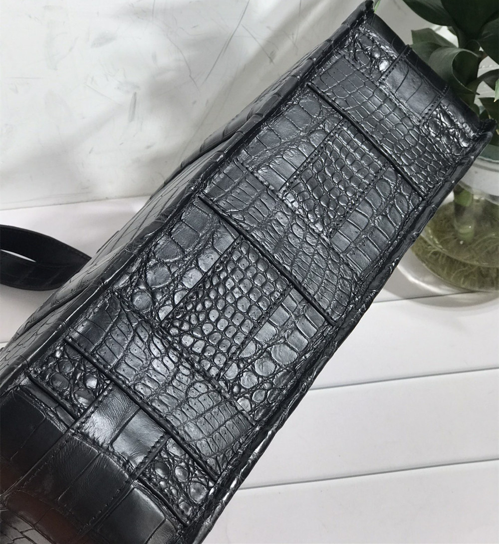 New crocodile leather laptop b - đánh giá và giá Luxury Bags Tote