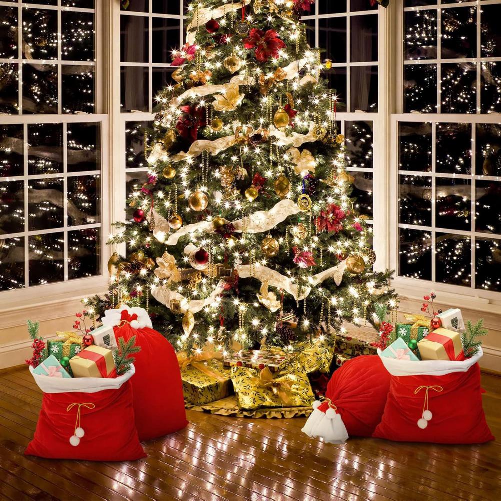 Versatile Holiday Decorations  - đánh giá và giá Luxury Xmas Bags