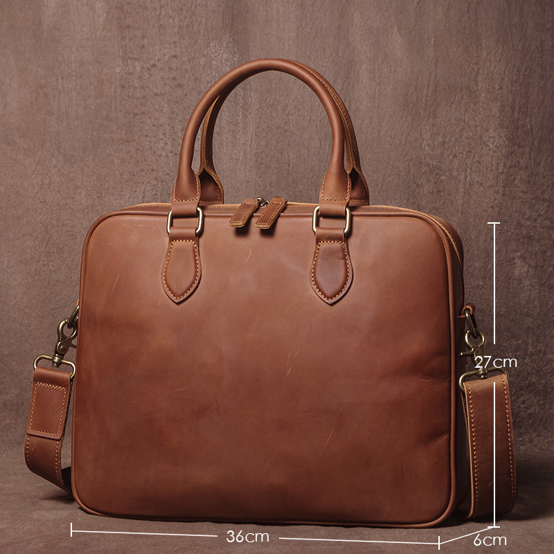 GURO Men Crazy Horse Cowhide B - đánh giá và giá Luxury Bags Tote