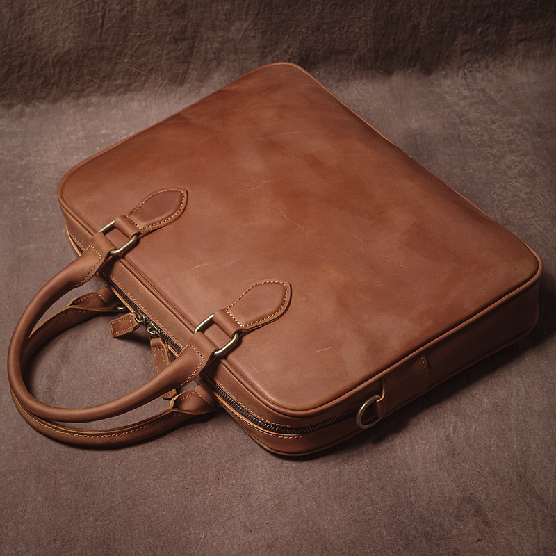 GURO Men Crazy Horse Cowhide B - đánh giá và giá Luxury Bags Tote