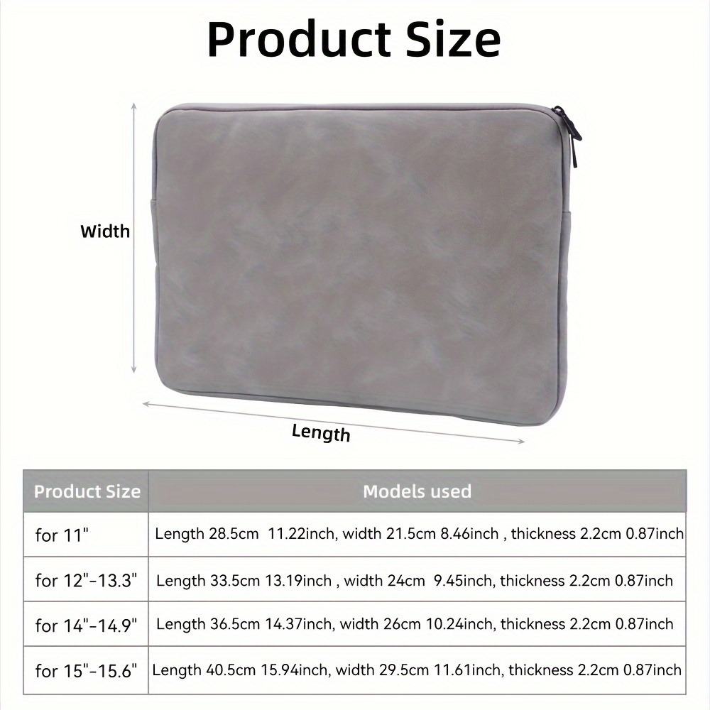11 13 14 15 Inch Laptop PU Lea - đánh giá và giá Laptop Bag Leather 15
