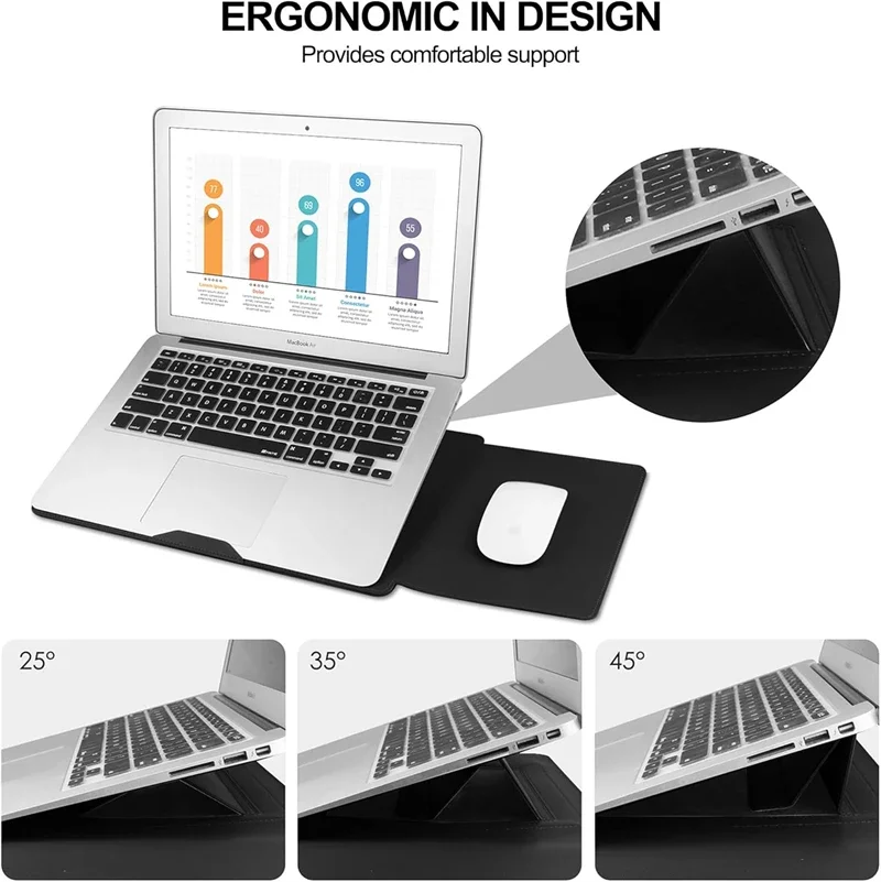 Adjustable Stand Leather Lapto - đánh giá và giá Laptop Bag Leather 15