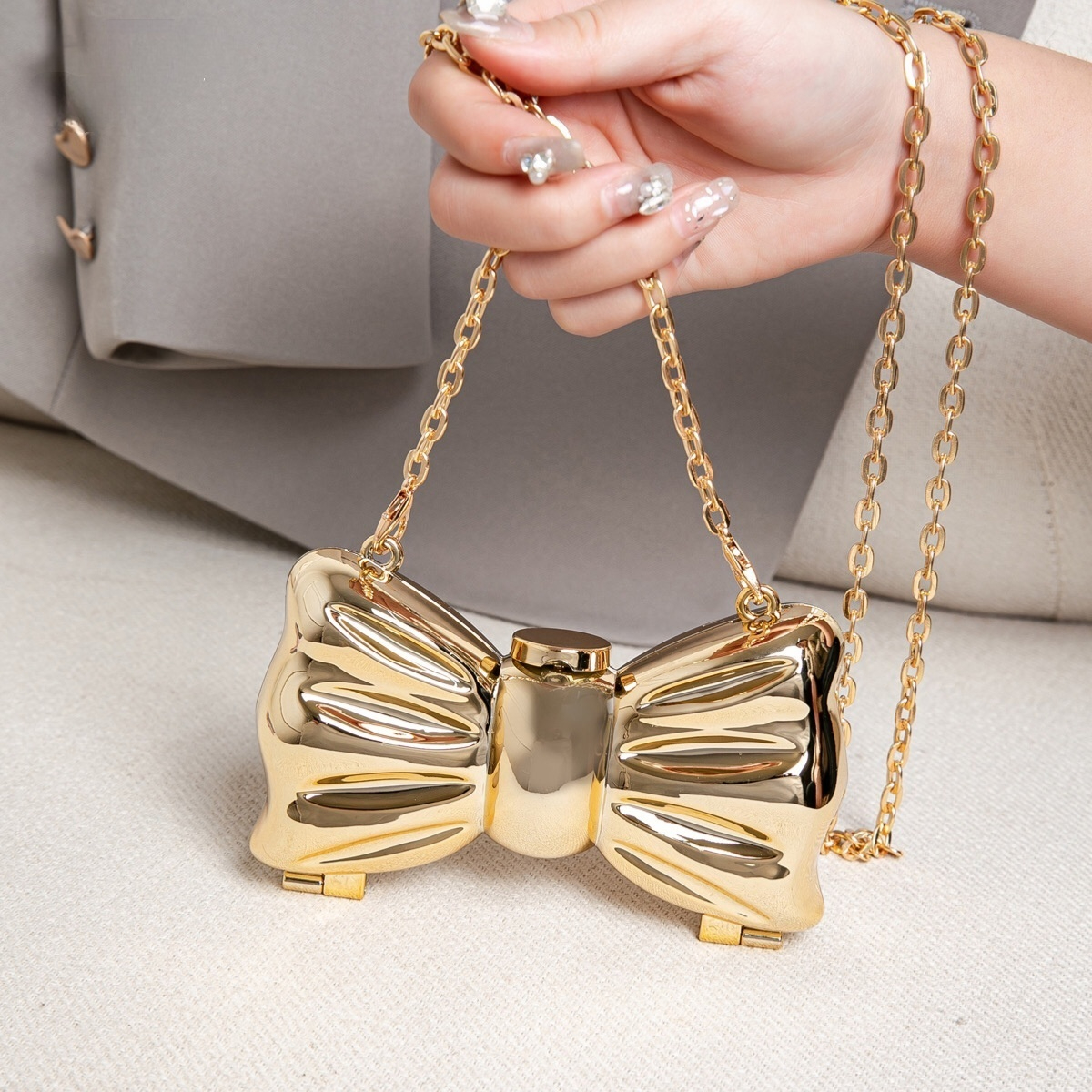 Luxury Fashion Metal Mini Hand - đánh giá và giá Luxury Bags Vendor
